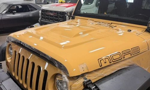 Jeep restoration and auto restyling project completed in Colorado Springs